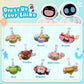 Eiliko Aquamarine – Tiny AI Charm Robot with Voice Chat, Emotional Responses, Themed Body Swap, Outfit-Matching, Perfect Companion for Couples, Best Friends & Kids