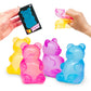 Bear Squishy, Stress Bear Taba Squishy, Taba Squishy Toys for Kids, Stress Balls Valentines Day Gifts Birthday Gifts Party Favors, Christmas Gifts.