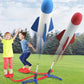 Outdoor Rocket Foot Pump, Outdoor Inflatable Flying Rocket Suit, Jumping Air-Powered Rocket Launcher, Gift