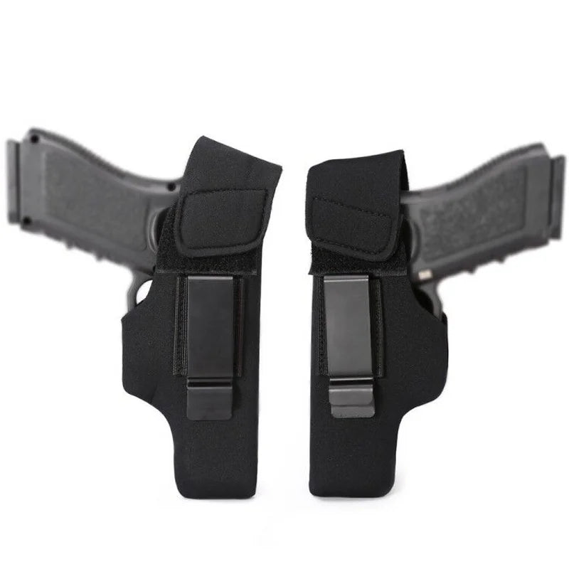Toy Gun Holster IWB OWB Concealed Carry Handgun Holder Waist Bag Outdoor Hunting Universal Left Right Metal Clip Pistol Holsters