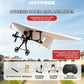 Hotfree RC Paper Airplane Kit, Remote Control Plane with Gyro Stabilizer & Dual Propellers, DIY Foldable Flying Toy, Easy-to-Fly STEM Toy, Birthday Gift for Kids Boys & Adults