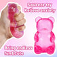 8.5CM Cute Squishy Bear Stress Ball Sugar Bead Filled Slow Rebound Non Toxic Sensory Fidget Toy for Classroom Prizes Party