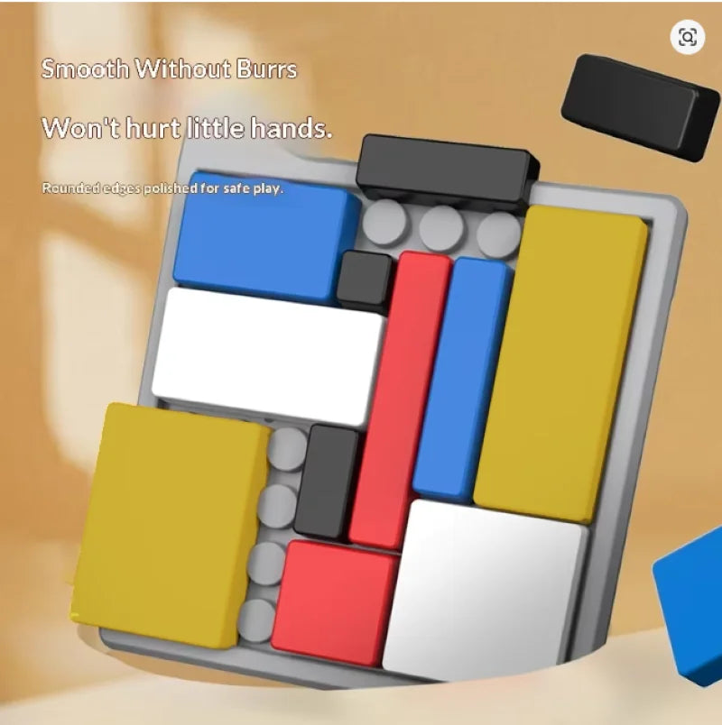 Logic puzzle, logic thinking training, building block games, puzzle blocks, interactive intelligence development, toys