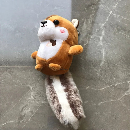 12CM NEW Squirrel Plush Animal Toy