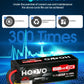 2PCS HOOVO 3S Lipo Battery 11.1V 6500mAh 120C RC Lipo Batteries Hard Case EC5 Plug Compatible with 1/8 1/10 Scale Vehicles Car