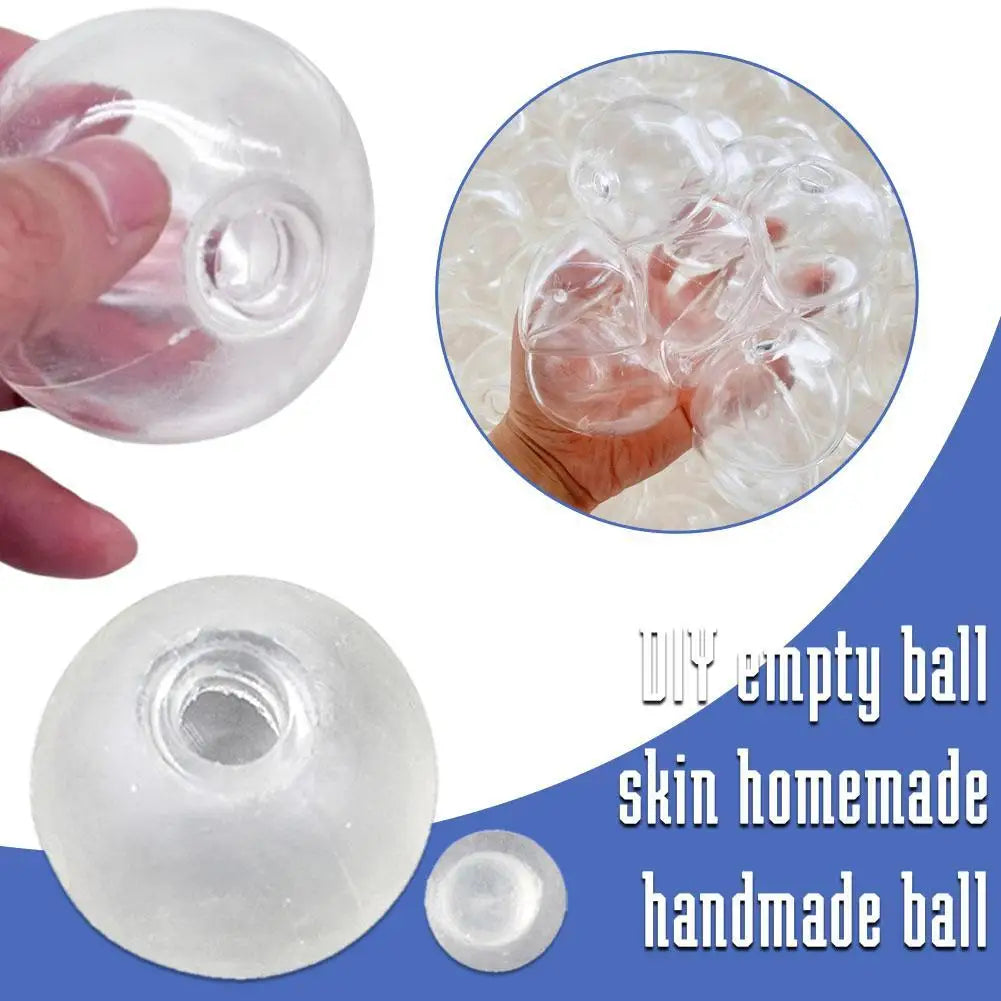 DIY Air Ball Skin Handmade Stress Relief Toy Fruit Paste Malt Sugar Slow Bounce  Super Large 9cm