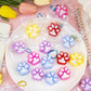 10pcs Cat Claw Pinch Fun Ice Transparent Cat Claw Mini Squishy Toy, Boys and Girls Toys