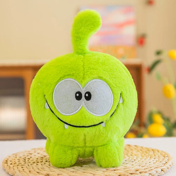 1PC Cartoon Frog Toy Cut The Rope Om Nom Plush Toys Green Fruit Stuffed Animal Doll 20cm Hot Game Kid Gift