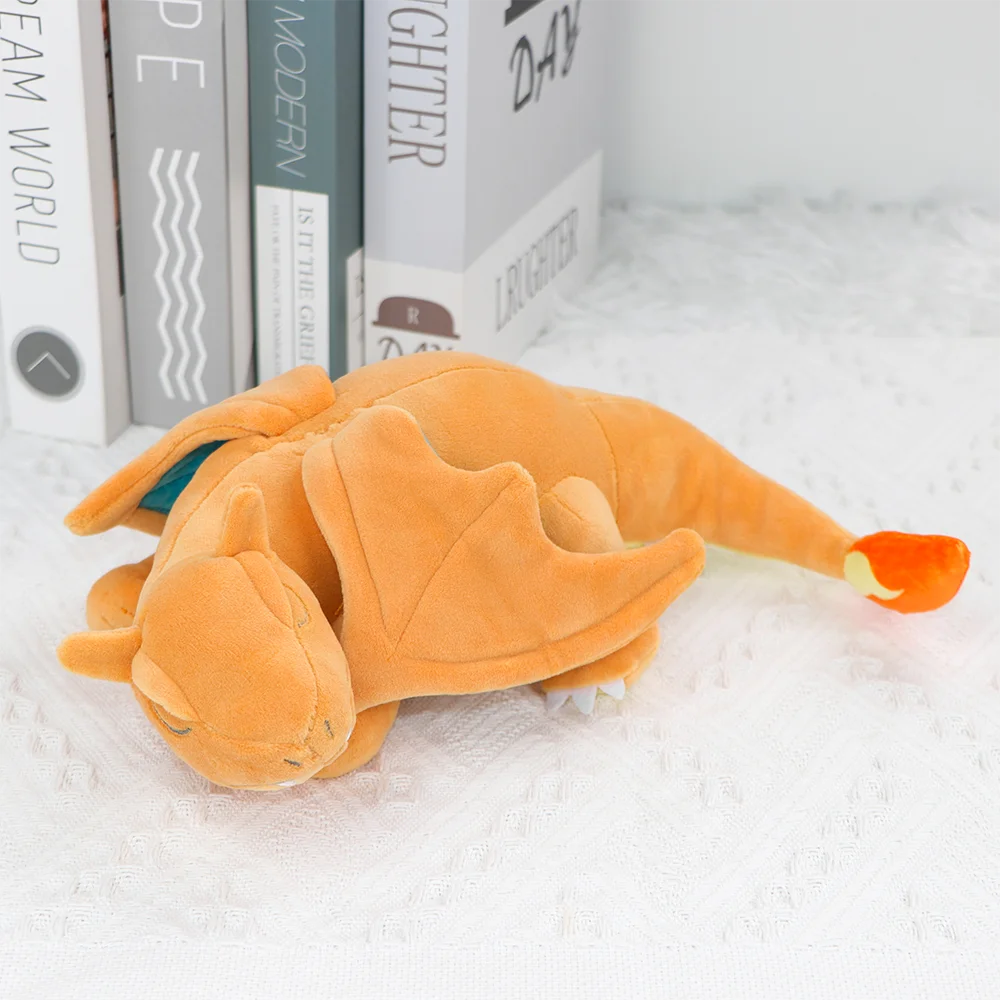Sleeping  Pokemon Plush Gengar Charizard Sylveon Sprigatito Pamo Fuecoco Stuffed Doll Peluche Toy Gift 18-27cm Length