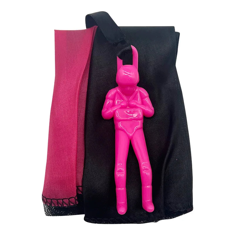1pcs Hand Throwing Parachute Outdoor Funny Toys Game Play Toys for gift Parachute Sport with Mini Soldier Toys