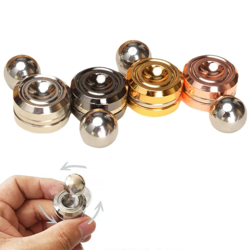 Artificial Satellite Magnet Gyroscope For Stress Relief Boring Student Adult Fingertip Gyroscope Creative Toy Stress Relieving