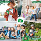 Kids Digital Camera with 32G Card Toy Girl Boy 1080p Hd Screen Outdoor Cartoon Dinosaur Camera Photography Video Birthday Gifts