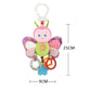 Baby Rattle Musical Caterpillar Worm Soft Infant Plush Toys  Educational Interactive Sensory Toy for Babies Newborn Toddler Gift