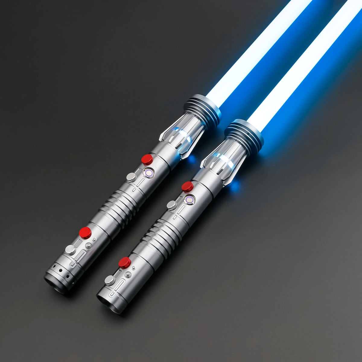 Darth Maul SNV4 2pcs Handle+Blade JEDI 27sound Double Lightsaber Toys Metal Hilt Light Smooth Swing Proffie TXQSABER