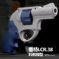 LCR-38 mechanical continuous firing revolver soft bullet gun can fire toy gun,  handgun model, one push ejection shell