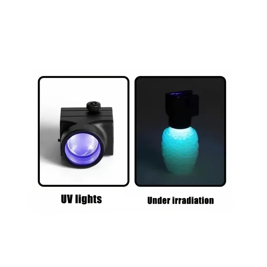 AToy Gun Accessories Fluorescent Bulb Illuminator Luminous Shooting Auxiliary Electric Gel Ball Blaster Splatter Ball Blasters