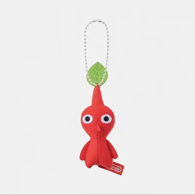 Pikmin Mini Plush Doll Keychain Soft Stuffed Cartoon Bag Charm Pendant Decoration Plush Ornament Christmas Gift