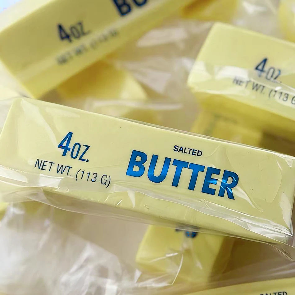 1QS Butter Stick Squishy Toy Slow Rising Squeeze Toy Butter Bar Brick Squishy Fidget Toy Anti Stress Release Hand Relax Toy Gift