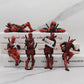 Figura de Acción de Anime Deadpool, Decoración Interior de Coche, Juguete Colgante, Accesorios para Coche, Modelo de Mini Muñec