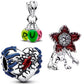 New Red Monster Flower Charm Bracelet 925 Sterling Silver Beaded DIY 2026 Trendy Fine Jewelry Adjustable Hypoallergenic