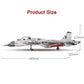 1,186-Piece Building Set: Chinese Navy J-15 "Flying Shark" Carrier-Based Fighter Model — Birthday Gift