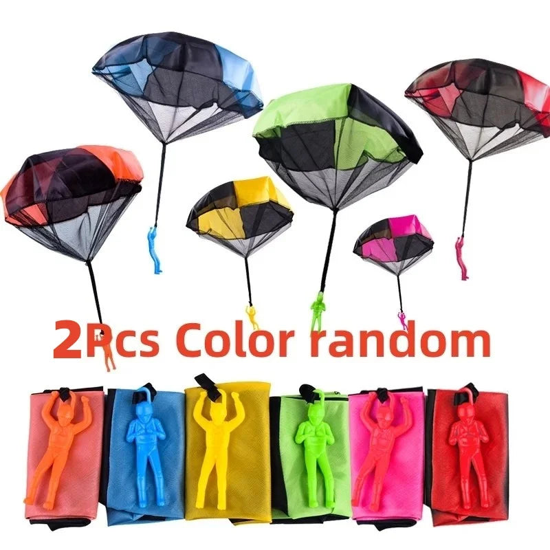 Children's Hand Throwing Parachute Toy Tangle Outdoor Flying Parachute Men's Outdoor Toy Easter Basket Stuffers Children's Gift