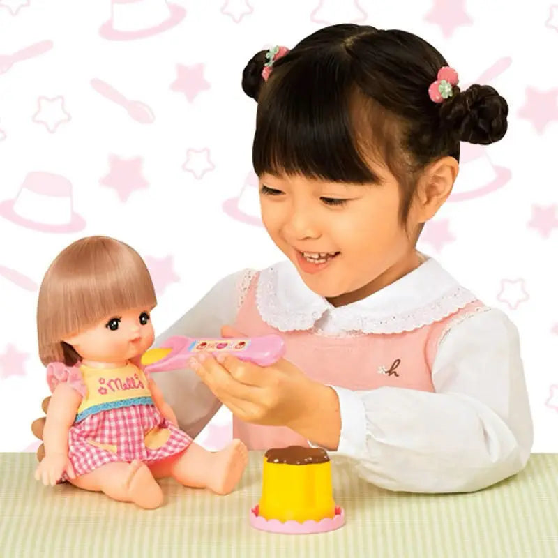 Feeding Pudding Feeding Toy Cute Pink Jelly Strawberry Pudding Set Desktop Ornament Models Desk Interior for Children Funny Gift