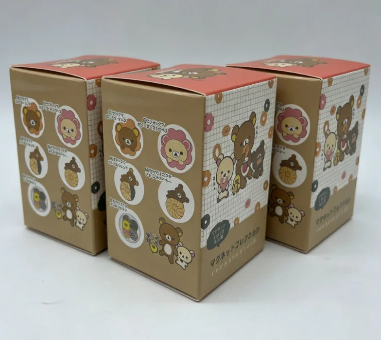 New Products In Stock Easy Bear Donut Series  Blind Box Figurines Cute Desktop Ornaments Holiday Surprise Gifts For Fans