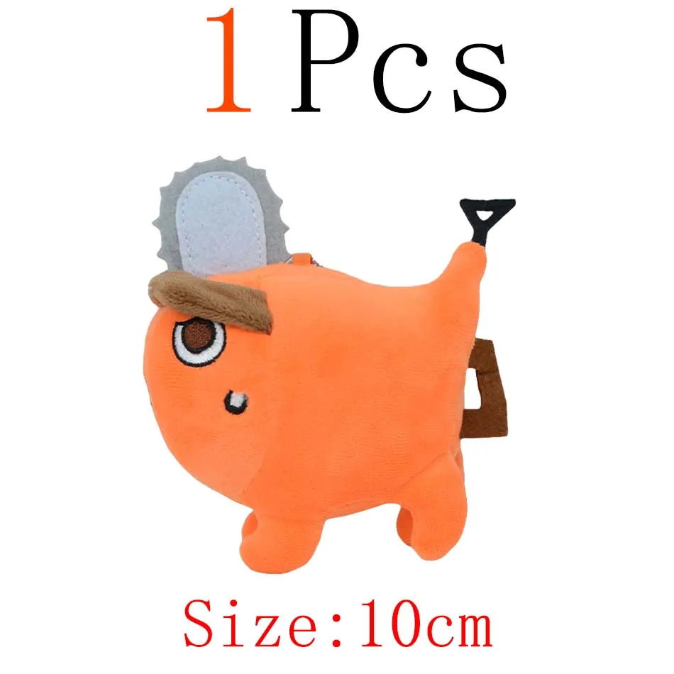 10-25CM Pochita Plush Chainsaw Chain Saw Man Plush Doll Cute Stuffed Cartoon Anime Soft Toys Pillow For Birthday Xmas Gifts