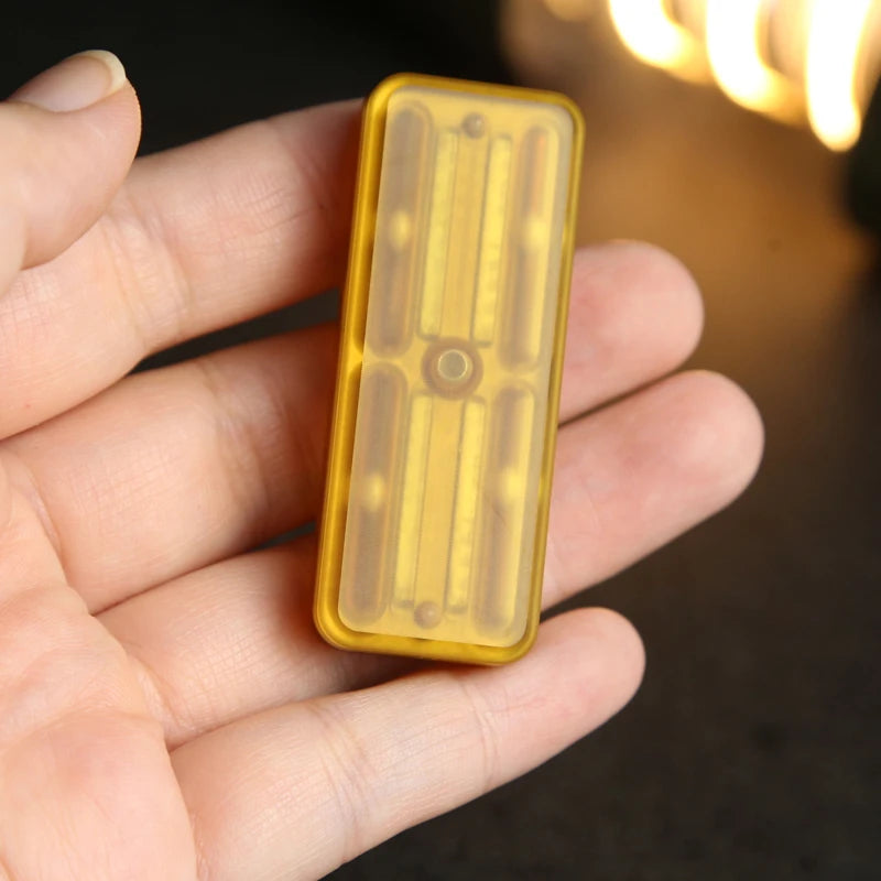 Pei Rebound Mechanical Card Pusher Ratchet EDC Card Pusher ADHD Anxiety Stress Toys Office Desk Toy For Adult Gift