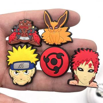 20 PCS Cartoon Anime Shoes Flower Decorative Buckle Personality DIY Garden Shoe Buckle Accessories