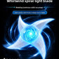 Spiral Rasengan Light Blade, Rotatable Luminous Cosplay Prop, Cool Anime Laser Sword Toy, Perfect Gift for Boyfriend