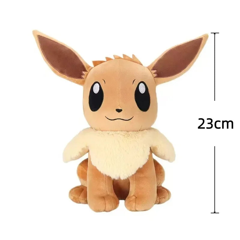 Pokemon Sylveon Plush Anime Cartoon Collectible Figurine Toy Kawaii Eevee Stuffed Doll for Kids and Adults