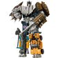 HZX 6 en 1 Devastator Haizhixing juguetes de transformación figura de acción de Anime KO G1 Robot avión vehículo de ingeniería m