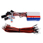 Simulation Flash Light 12 LED Lighting Kit Steering Brake for 1/10 Scale Models RC Car Yokomo Tamiya HSP HPI AXIAL RC4WD TRX