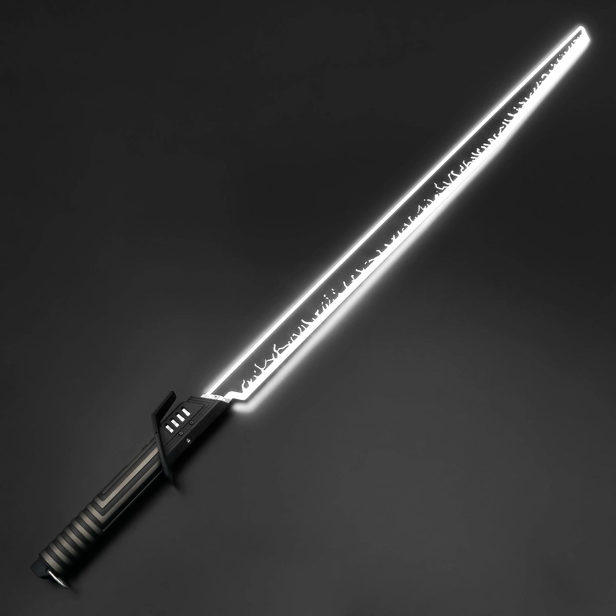 TXQSABER Dark Saber Smooth Heavy Dueling Lightsaber Proffie 2.2 Board with SD Card FOC Volume Adjustment Jedi Sword Toys