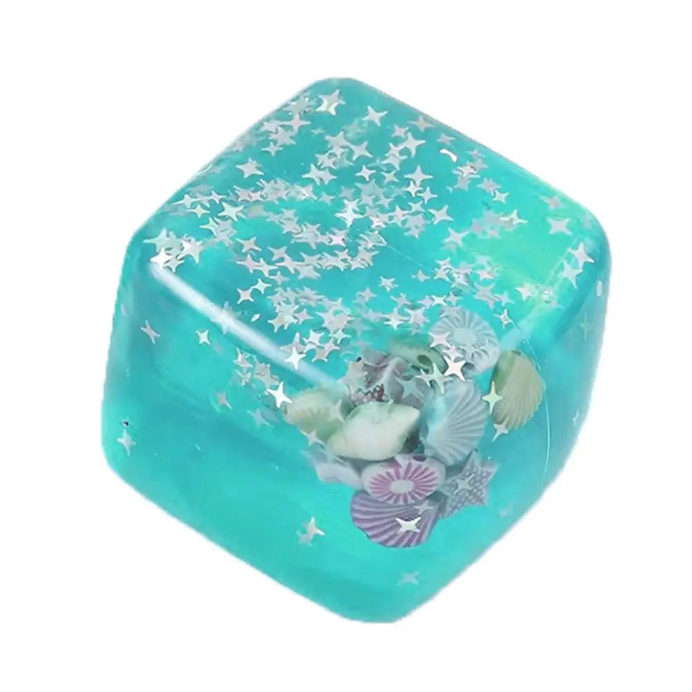 Upgrade Squishy Ocean Blocks Stress Balls Autism Sensory Toys Stress Anxiety Relief Fidget Toys Maltose Water Ball Gifts Bulk