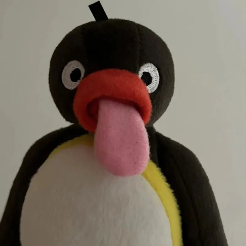 15cm Creative Tongue Sticking Penguin Plush Toy Cute Penguin Stuffed & Plush Animals Funny Prank Toy Gifts for Boys and Girls
