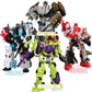 HZX 6 en 1 Devastator Haizhixing juguetes de transformación figura de acción de Anime KO G1 Robot avión vehículo de ingeniería m