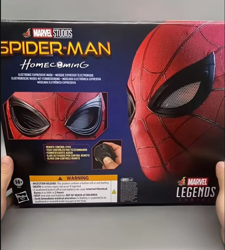 Hottoys New Amazing Spider-Man 2 Handcrafted High-Quality Mask Spiderman Garfield's Version Of Peter Parker Halloween Xmas Gift