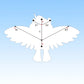 1.4-Meter Foal Kite with Colorful Wings, Cute and Beautiful Foal Kite with Irregular Shape, Easy to Fly, Suitable for Beginners