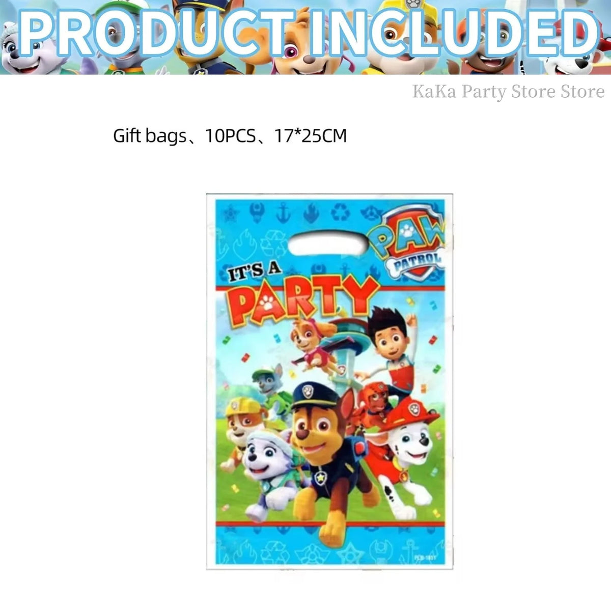 PAW Patrol Birthday Party Decoration Tableware Tablecloth Plates Cup napkin gift bag Balloons PAW Patrol Party Favors Supplies