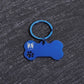 Custom Name Dog Tags Personalized Text Dog ID Tag Bone Shaped Stainless Steel Laser Engraving Anti-lost Customized Pets ID Tag