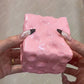 Jumbo Cheese Cube Stress Ball Big Cheese Shapeable Squeeze Ball Non-Bounce Fidget Toy ASMR Sensory Anti-Stress Christmas Gift
