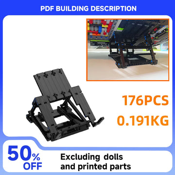 NEW MOC-94312 Building Blocks Custom Stand for 1:8 and 1:10 Scale Models 42096 42056 42115 42161 42154 42096 42083 42143 42138