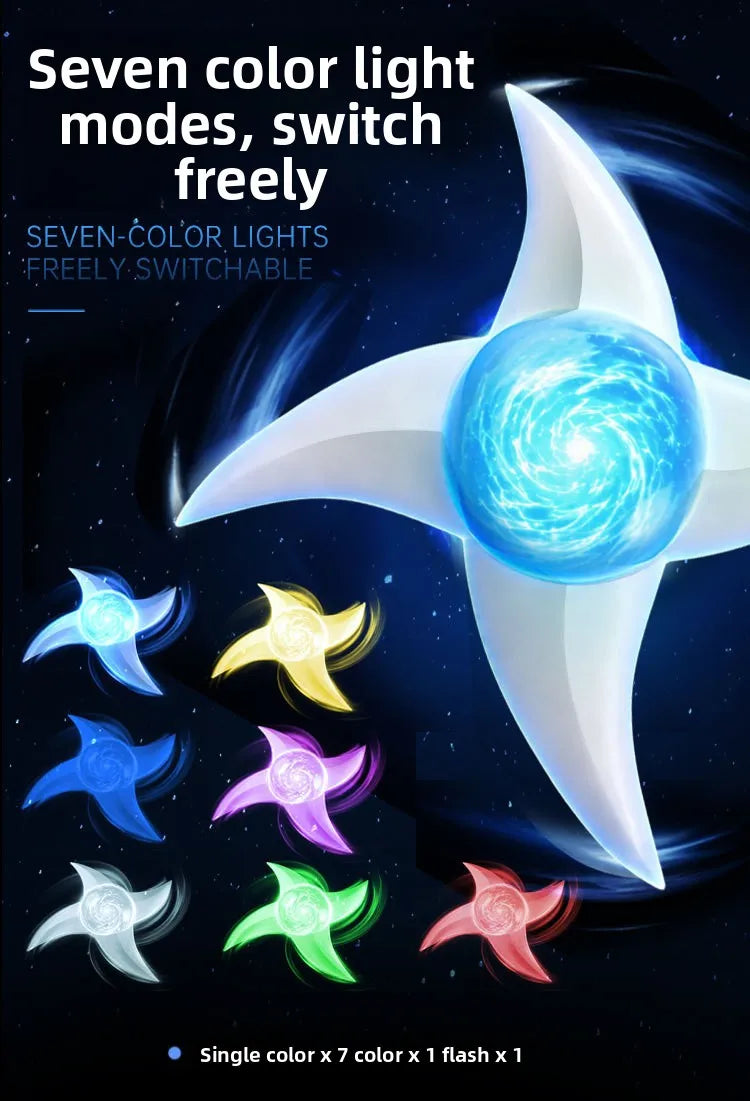 Spiral Rasengan Light Blade, Rotatable Luminous Cosplay Prop, Cool Anime Laser Sword Toy, Perfect Gift for Boyfriend