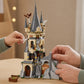 Magic Academy Owl Tower Building Blocks Set 635PCS, Premium Small ABS Bricks, Medieval Castle Model with Multi-layer Interior Scene & Owl Ornaments, DIY Assembly Toy, Desktop Decoration, Wonderful Holiday & Birthday Gift for