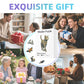 Wooden Cat Jigsaw Puzzle: Exquisite Gift, Thick Sturdy Pieces, Vibrant Colors, Home Decor & Family Fun Challenging Puzzle