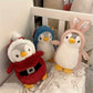 20cm cute penguin plush toys, penguin-dressed dolls, green dinosaurs, pink rabbits, etc., are ideal choices for home decoration