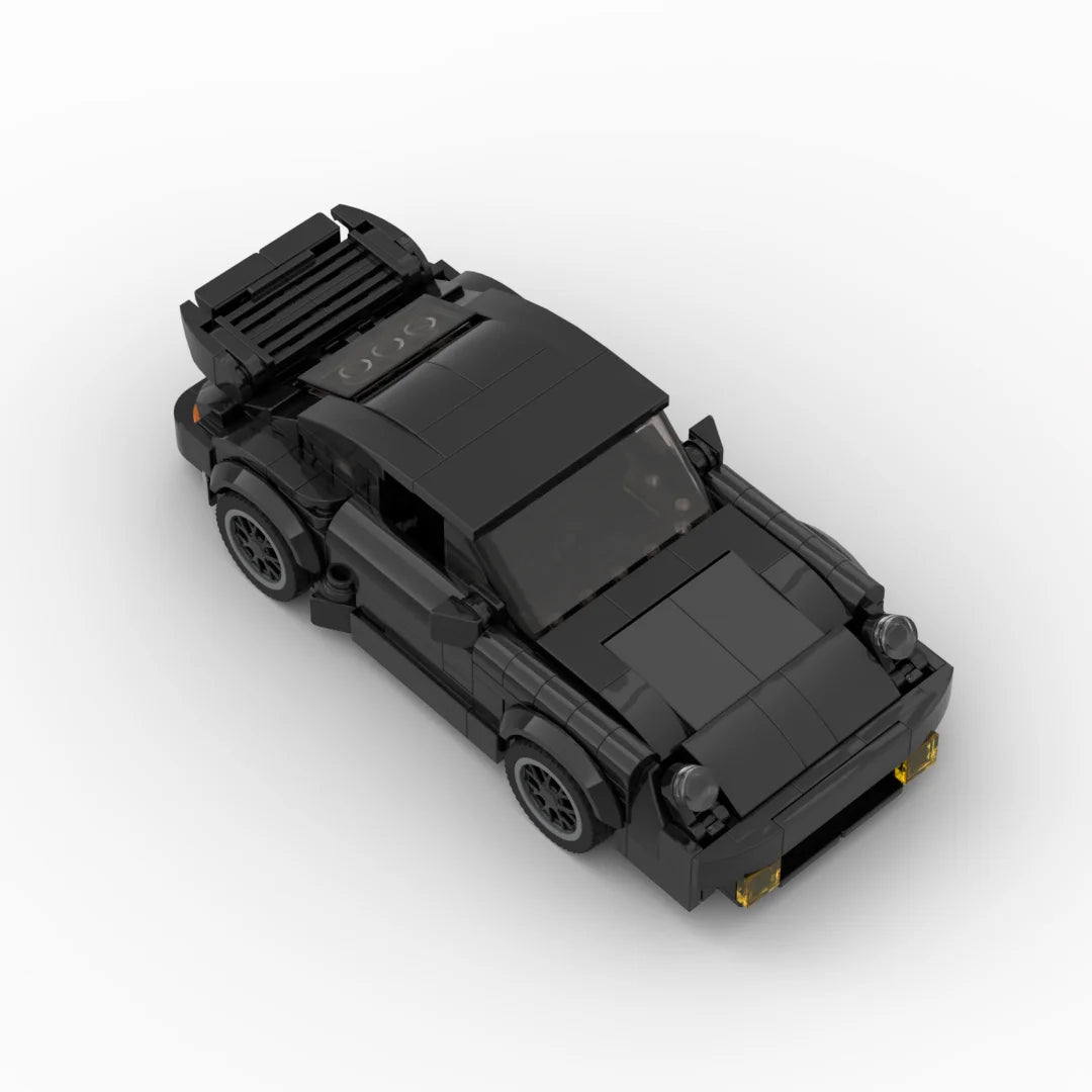 MOC-Black Bird (930)Turbo racing sports car Vehicle Racer Building Blocks Brick Creative Garage Toys